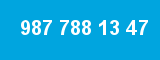 987 788 13 47